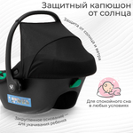 Коляска 4 в 1 Sweet Baby SBL Elegante Therma + автокресло Elegante Plus с базой i-Size ISOFIX DK780 Black