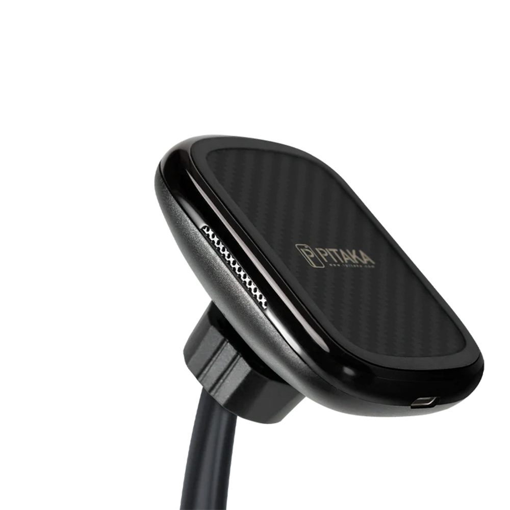 Настольное беспроводное зарядное устройство Pitaka MagEZ Mount Qi Desktop, Black (Черный)