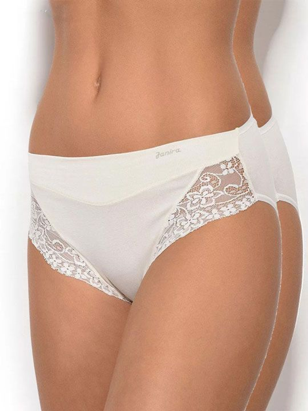 Набор из 2 трусиков-слип Esencial (Размер: XL) (Цвет: кремовый)