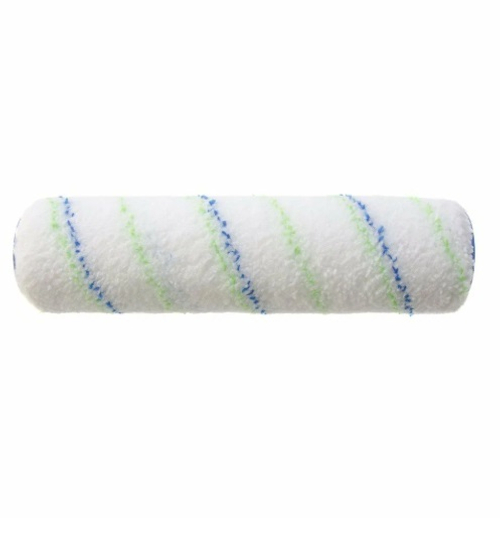 Валик сменный "Водные краски", 250 мм, ворс 12 мм, D - 48 мм, D ручки - 8 мм, полиэстер, Сибртех