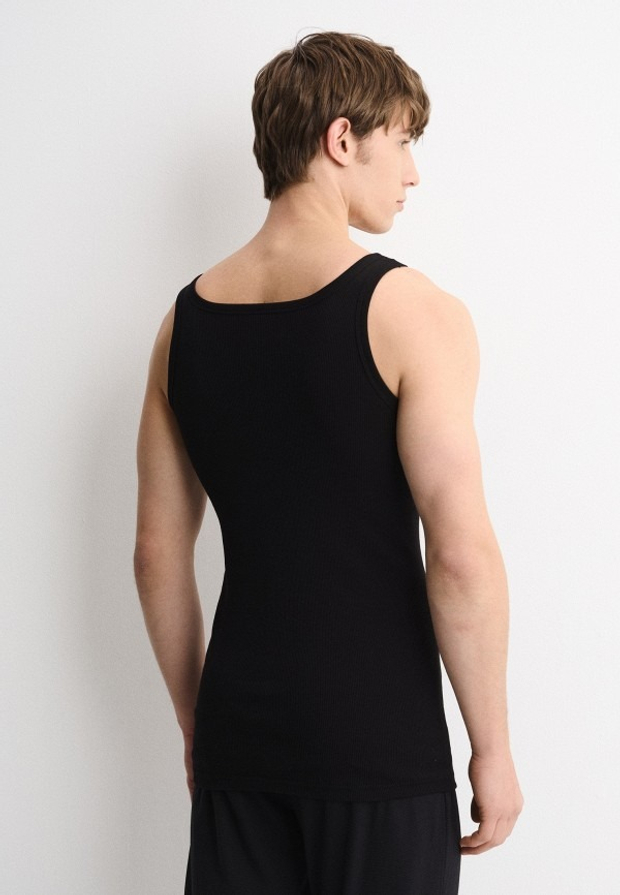 Майка мужская черный