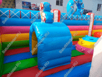 Коммерческий надувной батут "Парк развлечений" 15*8*8 м