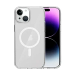Чехол-накладка Mutural Jingtou Series MagSafe для iPhone 15 пластиковый (прозрачный)
