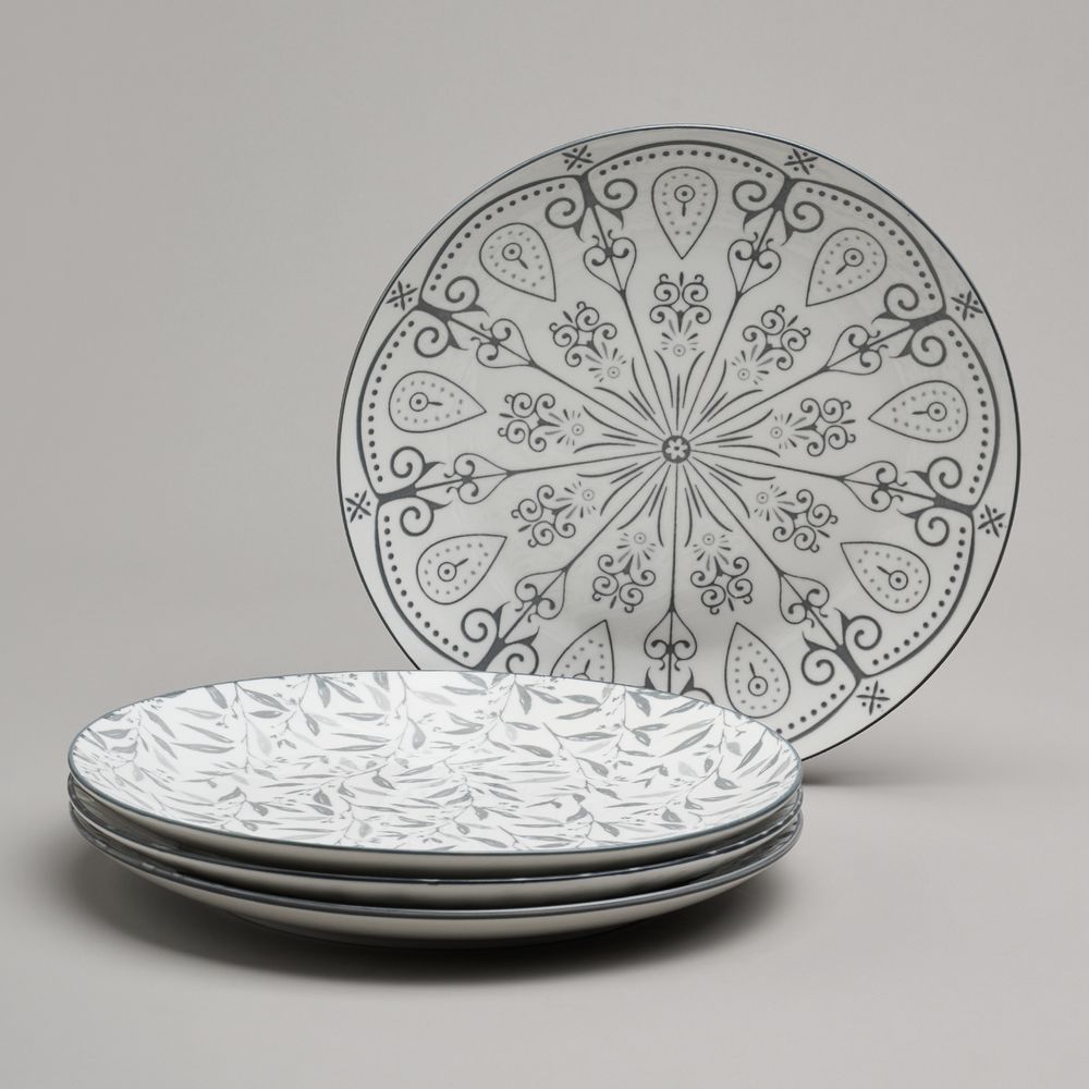 НАБОР ТАРЕЛОК ЗАКУСОЧНЫХ BRONCO "DREAMS" ИЗ 32 ШТ. ДИАМЕТР=20,5 СМ