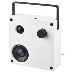 IKEA VAPPEBY  (ИКЕА ВАППЕБЙ)  -  Динамик Bluetooth, белый/ген 3, 20x20 см