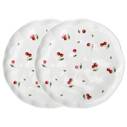 НАБОР ТАРЕЛОК ОБЕДЕННЫХ LEFARD "CHERRY" 2 ШТ. 25,5*2,5 СМ