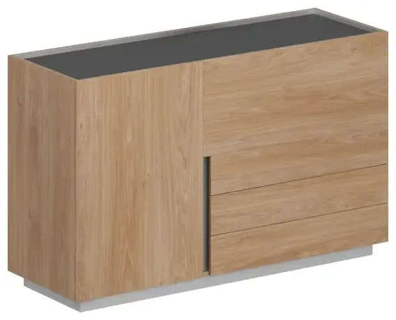 Шкаф правый Оливер (Oliver) OL-20-14.R 1600x550x975
