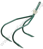 RACO Maxi, 150 мм, 3 зубца, с бороздовичками, с быстрозажимным механизмом, культиватор (4230-53825)