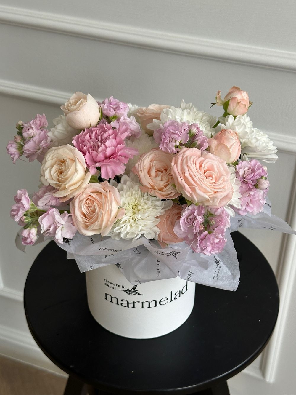 Композиция в нежной цветовой гамме