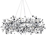 721384 Люстра EXTRA 8х5W(led) G9 ХРОМ