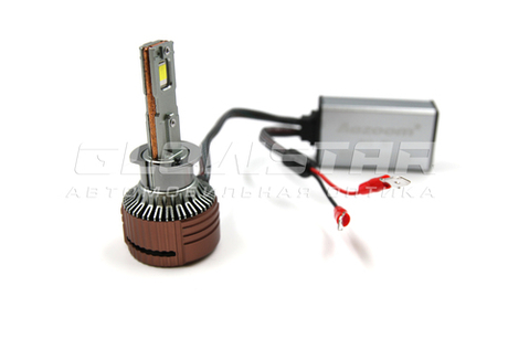 Aozoom P12/H1 с вентилятором 12V 65W 6000Lm (комплект, 2шт)