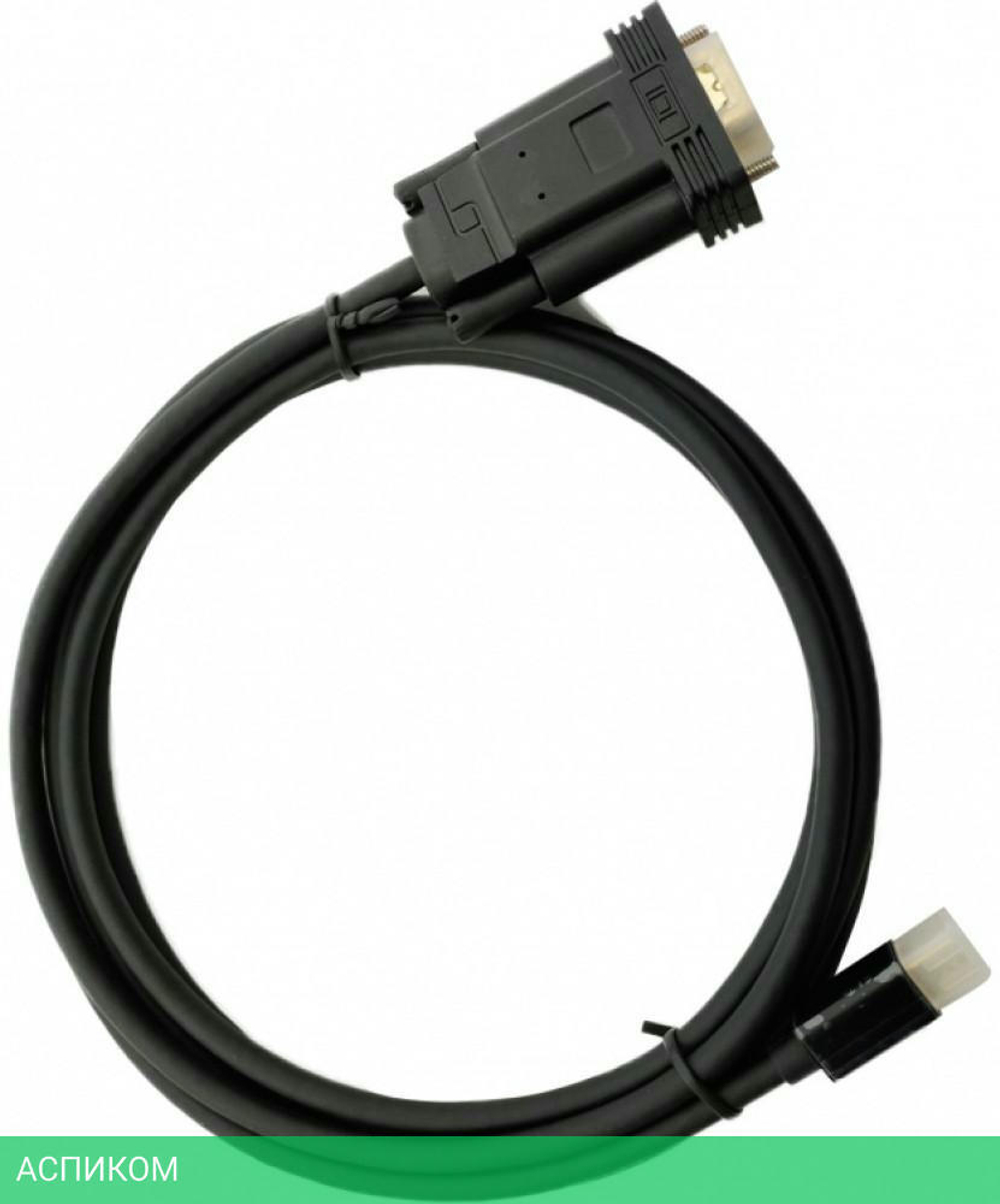 Кабель Buro miniDisplayport (m)/VGA (m) 1.1v 2 м BHP MDPP-VGA-2 черный