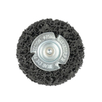 Щетка дисковая 75 мм для дрели, проволока пористый полимер-абразив Yoko