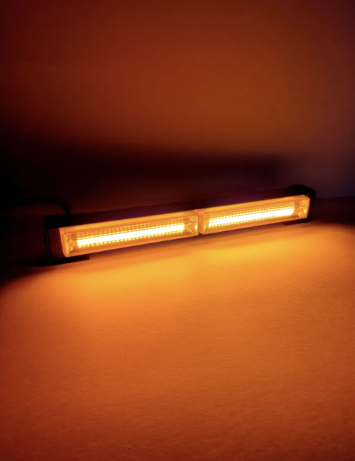 COB-2 / Светодиодный стробоскоп COB-2 (оранжевый) 12/24V, магнитные крепления в комплект не входят (1 шт.) =