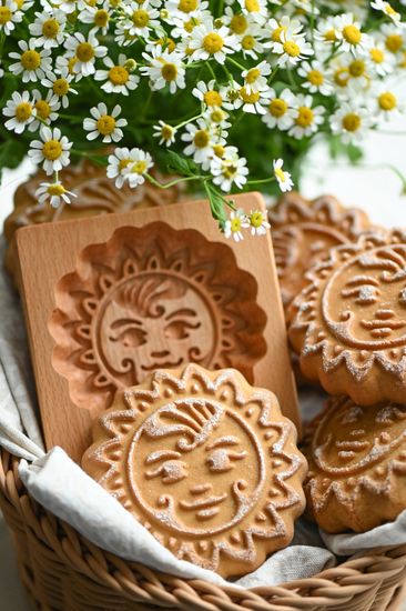 печатный пряник солнышко