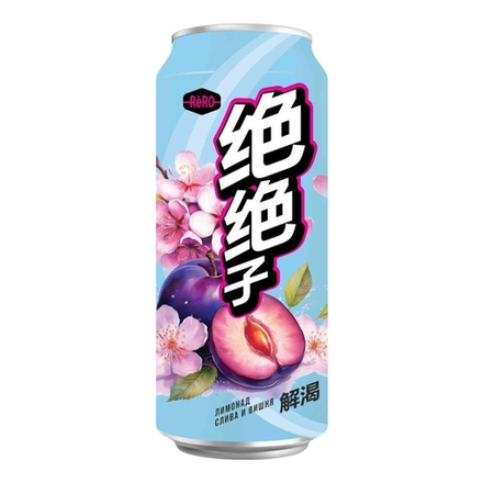 Напиток безалкогольный Rero слива и вишня 0.45л ж\б