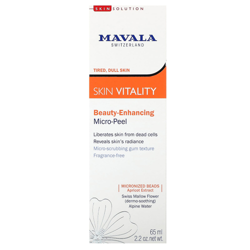 Mavala, Skin Vitality, микропилинг для красоты, 65 мл (2,2 унции)
