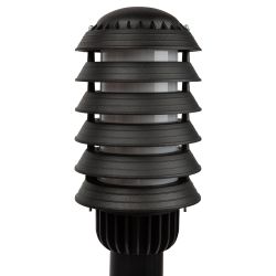 Садово-парковый светильник ЭРА «Поллар» НТУ 01-60-014 напольный черный IP54 Е27 max60Вт h650мм