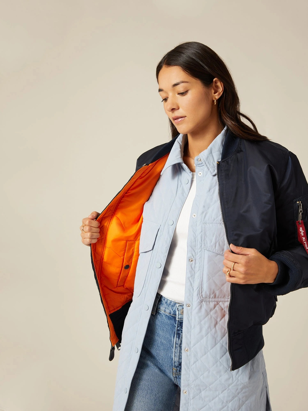 Куртка утепленная мужская ALPHA INDUSTRIES ALPHA MA-1 FLIGHT JACKET