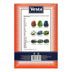 Мешок для пылесоса Vesta filter, BS 02, бумажный, 5 шт
