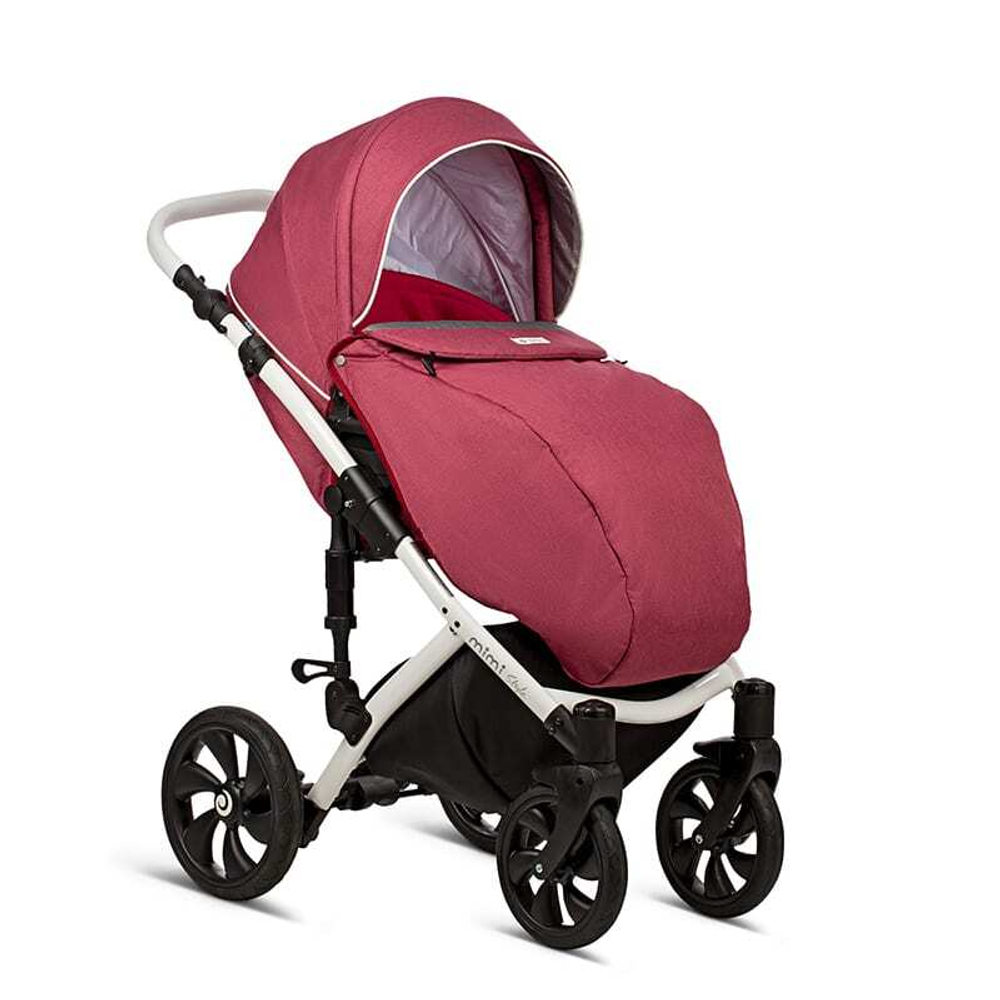 Детская коляска Tutis Mimi Style 2 в 1 New 2019 №390 (Розовый)
