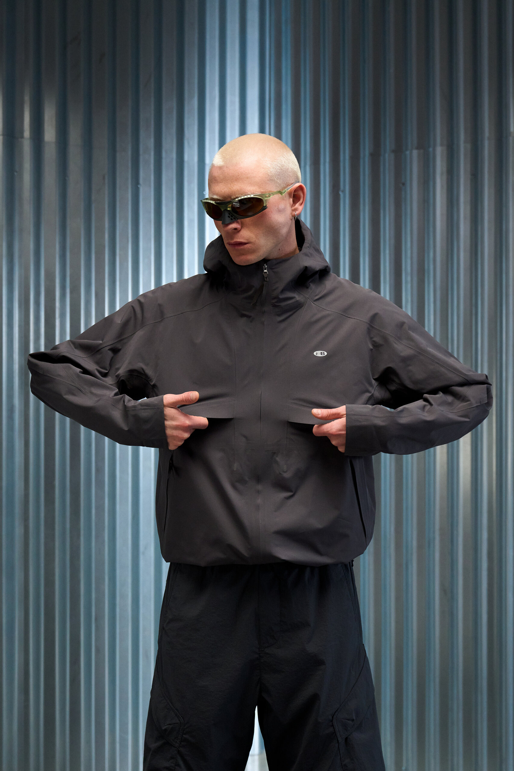 Куртка Nothomme Blue Ventilated Jacket "Rock Cliff Gray"