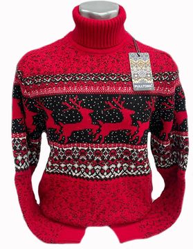 p-p 54-58. Pulltonic из шерсти и кашемира "Олешки". BATAL