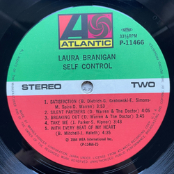 Винтажная виниловая пластинка LP Laura Branigan Self Control (Япония 1984) (Оби)