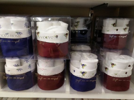 Набор салфеток  RIBBON  3пр по 30х50 TIVOLYO HOME Турция