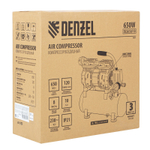 Компрессор DLS650/10 безмаслянный малошумный 650 Вт, 120 л/мин,ресивер 10 л// Denzel
