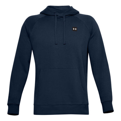 Мужская кофта теннисная Under Armour Rival Hoody Men - Dark Blue, Grey