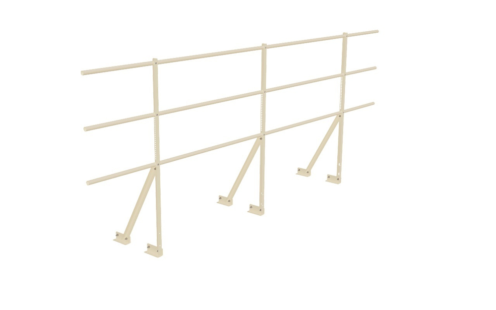 Кровельное ограждение Fachmann KO/ECO/1200-3-3000 Фальцевый крепеж RAL