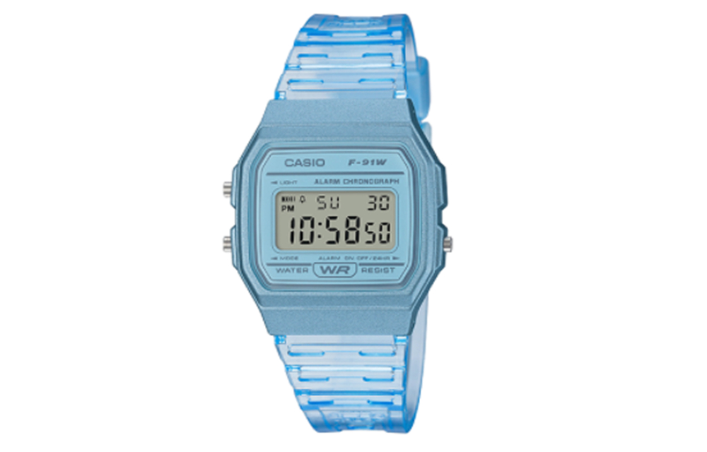 CASIO Women"s DIGITAL Series Blue Watch F-91WS-2
