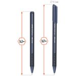 Ручка шариковая Berlingo "Triangle Twin" черная, 0,7мм, игольчатый стержень, 1шт