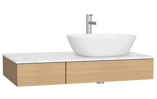 Тумба с раковиной VitrA Origin 90 см R 65678, дуб