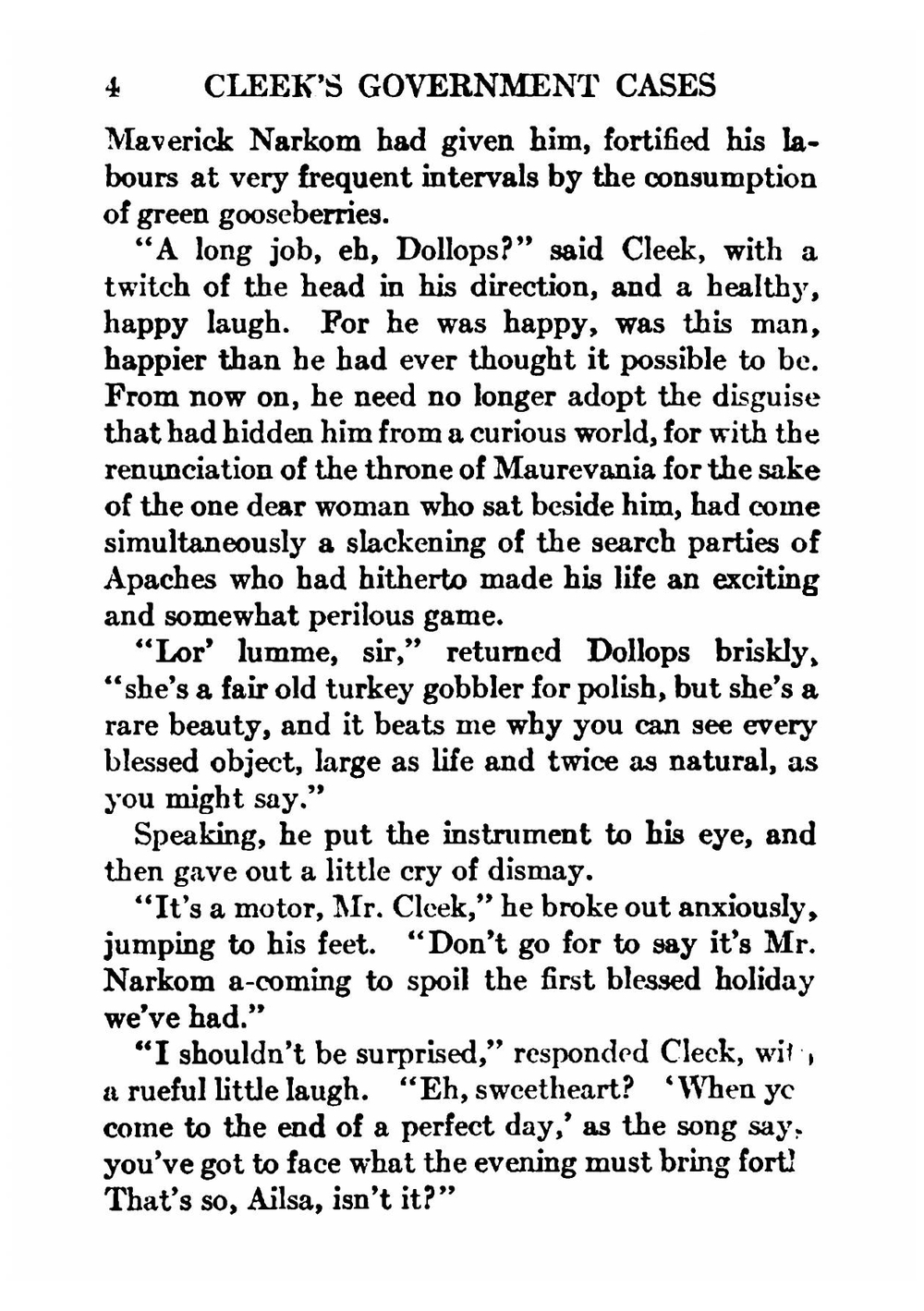 Cleek's Government Cases | Thomas W. Hanshew