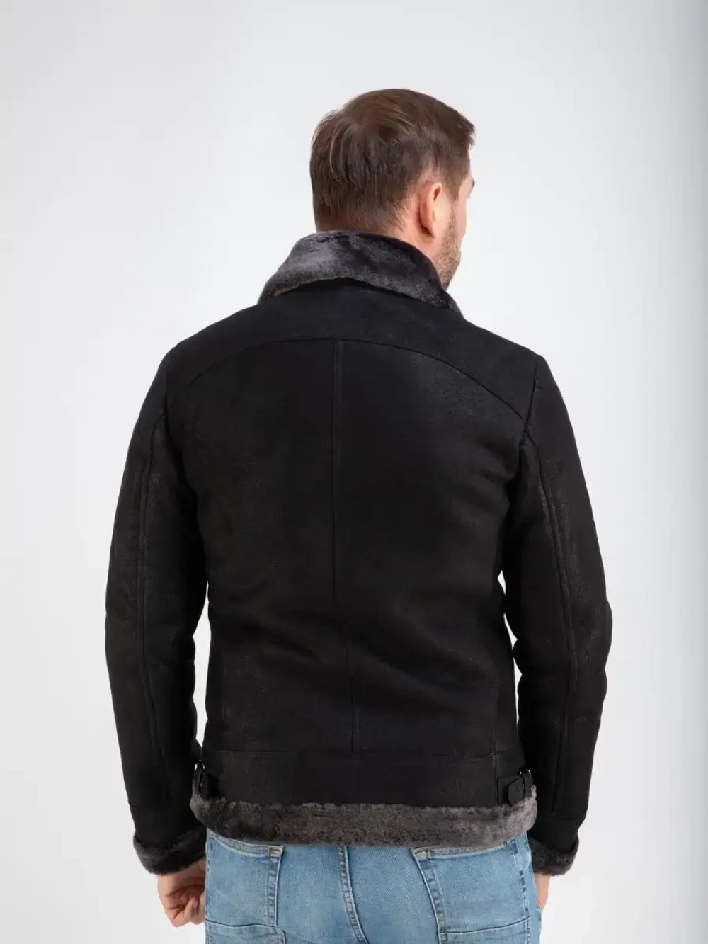 Дубленка мужская натуральная зимняя Турция