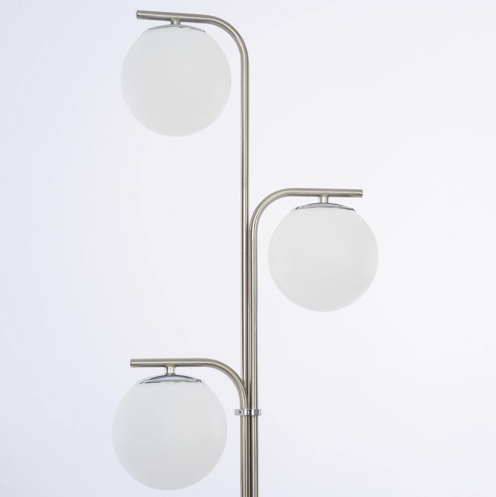 Citilux Адам Смарт CL228A931 RGB LED Умный торшер Матовый Хром