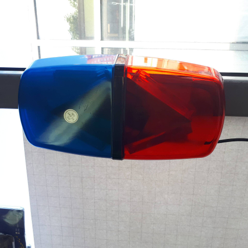 Маяк (синий-красный) проблесковый светодиодный стробоскоп (мигалка) 1,1кг (32х18х8см)