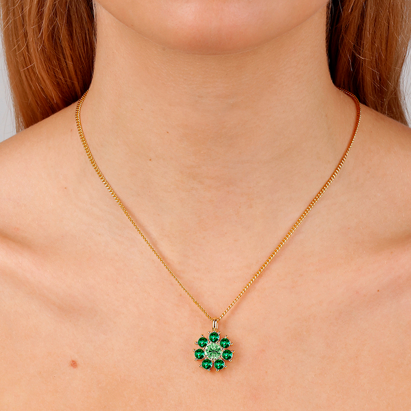 Колье Dyrberg Kern DELISE SG EMERALD GREEN 450103