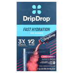 DripDrop, Electrolyte Drink Mix, Juicy Variety, 8 Sticks