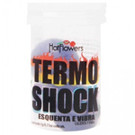 Лубрикант TERM SHOCK в виде 2-х шариков с разогревающе-покалывающим эффектом