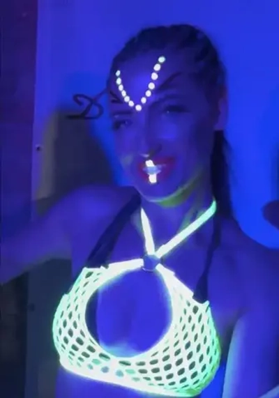 Ультрафиолетовая люминесцентная лампочка для вечеринки