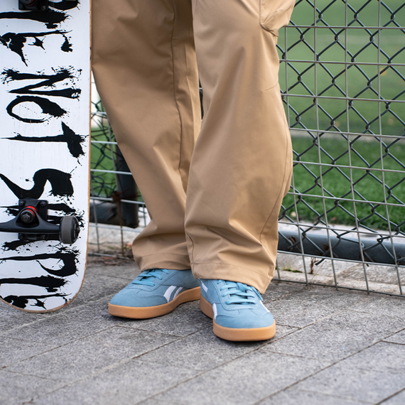 Кроссовки reebok SMASH EDGE для скейтборда Низкие цены-сине-голубые