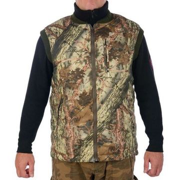 Охотничий жилет с подогревом RedLaika RL-H-03 (Серый каштан) (С греющим комплектом 6-22 часа 4400 мАч)