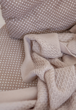 Плед детский Luxberry Popcorn бежевый