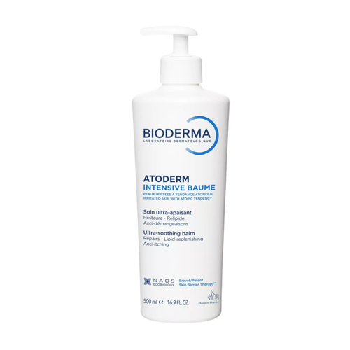 Bioderma Atoderm Intensive Baume бальзам уход для сухой атопичной кожи 500ml