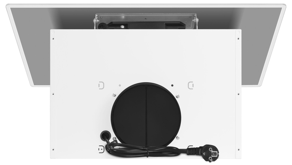 Наклонная пристенная вытяжка Meferi AIRBOX60WH LIGHT фото 5