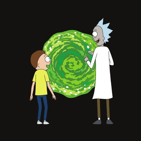 Календарь настенный на 2023 год "Рик и Морти"