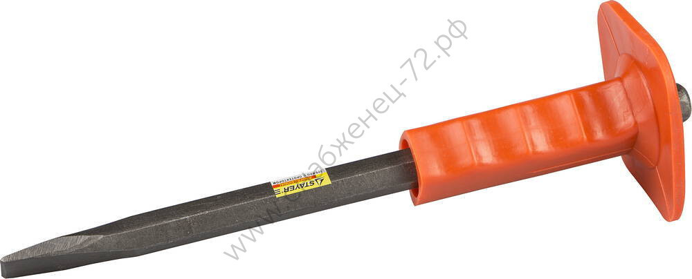 STAYER Hercules, 25х300 мм, Зубило по металлу камню и бетону с протектором (2122-30)